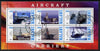 Malawi 2012 Aircraft Carriers #2 perf sheetlet containing 6 values fine cto used