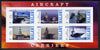 Malawi 2012 Aircraft Carriers #2 imperf sheetlet containing 6 values unmounted mint