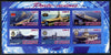 Djibouti 2012 Aircraft Carriers #2 imperf sheetlet containing 6 values unmounted mint