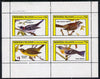 Bernera 1982 Birds #22 (Woodpecker, Warblers etc) perf,set of 4 values (10p to 75p) unmounted mint