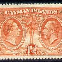 Cayman Islands 1932 Centenary 1.5d red-orange mounted mint SG 87