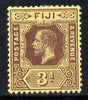 Fiji 1912-23 KG5 MCA 3d purple on lemon (die I) mounted mint SG 130b