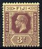 Fiji 1912-23 KG5 MCA 3d purple on lemon (die II) mounted mint SG 130d