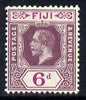 Fiji 1912-23 KG5 MCA 6d dull & bright purple mounted mint SG 133