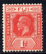 Fiji 1912-23 KG5 Script CA 1d carmine-red mounted mint SG 230