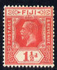 Fiji 1912-23 KG5 Script CA 1.5d scarlet mounted mint SG 232