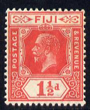 Fiji 1912-23 KG5 Script CA 1.5d scarlet mounted mint SG 232