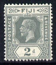 Fiji 1912-23 KG5 Script CA 2d grey mounted mint SG 233