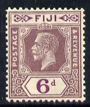 Fiji 1912-23 KG5 Script CA 6d dull & bright purple mounted mint SG 237