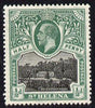 St Helena 1912-16 KG5 Pictorial 1/2d black & green mounted mint SG72