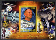 Ivory Coast 2012 Personalities of the Last Millennium #07 perf sheetlet containing 1 value unmounted mint (Neil Armstrong)