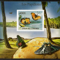 Comoro Islands 2011 Butterflies #5 imperf m/sheet unmounted mint. Note this item is privately produced and is offered purely on its thematic appeal, it has no postal validity