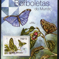 Guinea - Bissau 2012 Butterflies #3 imperf m/sheet unmounted mint. Note this item is privately produced and is offered purely on its thematic appeal