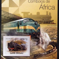 Guinea - Bissau 2012 Railways of Africa #1 imperf m/sheet unmounted mint. Note this item is privately produced and is offered purely on its thematic appeal