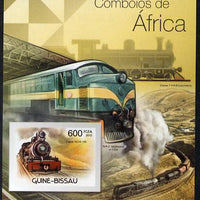 Guinea - Bissau 2012 Railways of Africa #2 imperf m/sheet unmounted mint. Note this item is privately produced and is offered purely on its thematic appeal