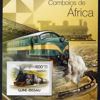 Guinea - Bissau 2012 Railways of Africa #3 imperf m/sheet unmounted mint. Note this item is privately produced and is offered purely on its thematic appeal