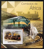 Guinea - Bissau 2012 Railways of Africa #4 imperf m/sheet unmounted mint. Note this item is privately produced and is offered purely on its thematic appeal