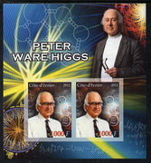 Ivory Coast 2012 Peter Ware Higgs imperf sheetlet containing 2 values unmounted mint