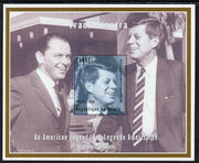 Guinea - Conakry 1998 35th Anniversary of Death of John Kennedy (with Frank Sinatra) perf m/sheet unmounted mint. Note this item is privately produced and is offered purely on its thematic appeal