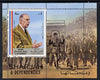 Sharjah 1972 Charles de Gaulle perf m/sheet (Mi BL 84A) unmounted mint