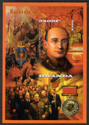 Rwanda 2013 Marshals of the Soviet Union - Lavrentiy Pavlovich Beria imperf deluxe sheet containing 1 value unmounted mint