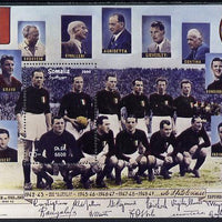 Somalia 1999 Football - Grande Torino perf m/sheet unmounted mint. Note this item is privately produced and is offered purely on its thematic appeal