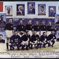Somalia 1999 Football - Grande Torino imperf m/sheet unmounted mint. Note this item is privately produced and is offered purely on its thematic appeal, it has no postal validity