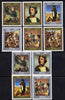 Sharjah 1970 Paintings of Napoleon perf set of 10 unmounted mint, Mi 622-31A*