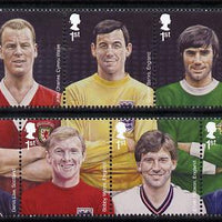 Great Britain 2013 Football Heroes set of 11 values unmounted mint