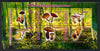 Djibouti 2013 Fungi #3 perf sheetlet containing 6 values unmounted mint