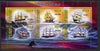 Djibouti 2013 Sailing Ships #2 perf sheetlet containing 6 values unmounted mint