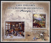 Ivory Coast 2013 Art Masterpieces from the Western World - Baroque Period - Jan Brueghel the Elder perf sheetlet containing 2 values unmounted mint