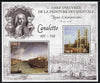 Ivory Coast 2013 Art Masterpieces from the Western World - Rococo & Neoclassicism - Canaletto perf sheetlet containing 2 values unmounted mint