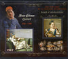 Ivory Coast 2013 Art Masterpieces from the Western World - Rococo & Neoclassicism - Jean-Etienne Liotard imperf sheetlet containing 2 values unmounted mint