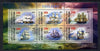 Ivory Coast 2013 Sailing Ships #1 perf sheetlet containing 6 values unmounted mint