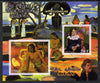 Ivory Coast 2013 Art Masterpieces from the Western World - Impressionism - Paul Gauguin imperf sheetlet containing 2 values unmounted mint