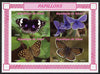Chad 2013 Butterflies #02 imperf sheetlet containing 4 values unmounted mint. Note this item is privately produced and is offered purely on its thematic appeal