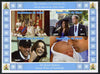 Chad 2013 The Royal Baby #1 imperf sheetlet containing 4 values unmounted mint. Note this item is privately produced and is offered purely on its thematic appeal. .
