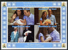 Chad 2013 The Royal Baby #2 imperf sheetlet containing 4 values unmounted mint. Note this item is privately produced and is offered purely on its thematic appeal. .