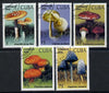 Cuba 2002 Fungi set of 5 fine cto used SG 4577-81