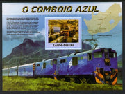 Guinea - Bissau 2013 Blue Train #1 imperf m/sheet unmounted mint. Note this item is privately produced and is offered purely on its thematic appeal