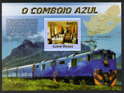 Guinea - Bissau 2013 Blue Train #4 imperf m/sheet unmounted mint. Note this item is privately produced and is offered purely on its thematic appeal
