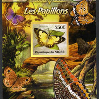 Niger Republic 2013 Butterflies #1 imperf m/sheet unmounted mint. Note this item is privately produced and is offered purely on its thematic appeal