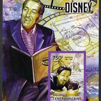 Central African Republic 2013 Walt Disney #4 imperf m/sheet unmounted mint. Note this item is privately produced and is offered purely on its thematic appeal