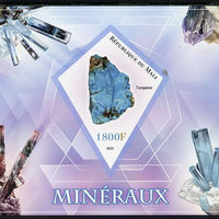 Mali 2013 Minerals #1 imperf s/sheet containing one diamond shaped value unmounted mint