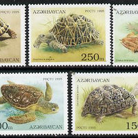 Azerbaijan 1995 Turtles perf set of 5 unmounted mint SG234-38