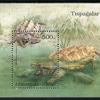 Azerbaijan 1995 Turtles perf m/sheet unmounted mint SG MS239