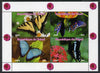 Chad 2013 Butterflies #05 perf sheetlet containing 4 vals unmounted mint. Note this item is privately produced and is offered purely on its thematic appeal.