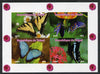 Chad 2013 Butterflies #05 imperf sheetlet containing 4 vals unmounted mint. Note this item is privately produced and is offered purely on its thematic appeal.