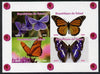 Chad 2013 Butterflies #06 imperf sheetlet containing 4 vals unmounted mint. Note this item is privately produced and is offered purely on its thematic appeal.